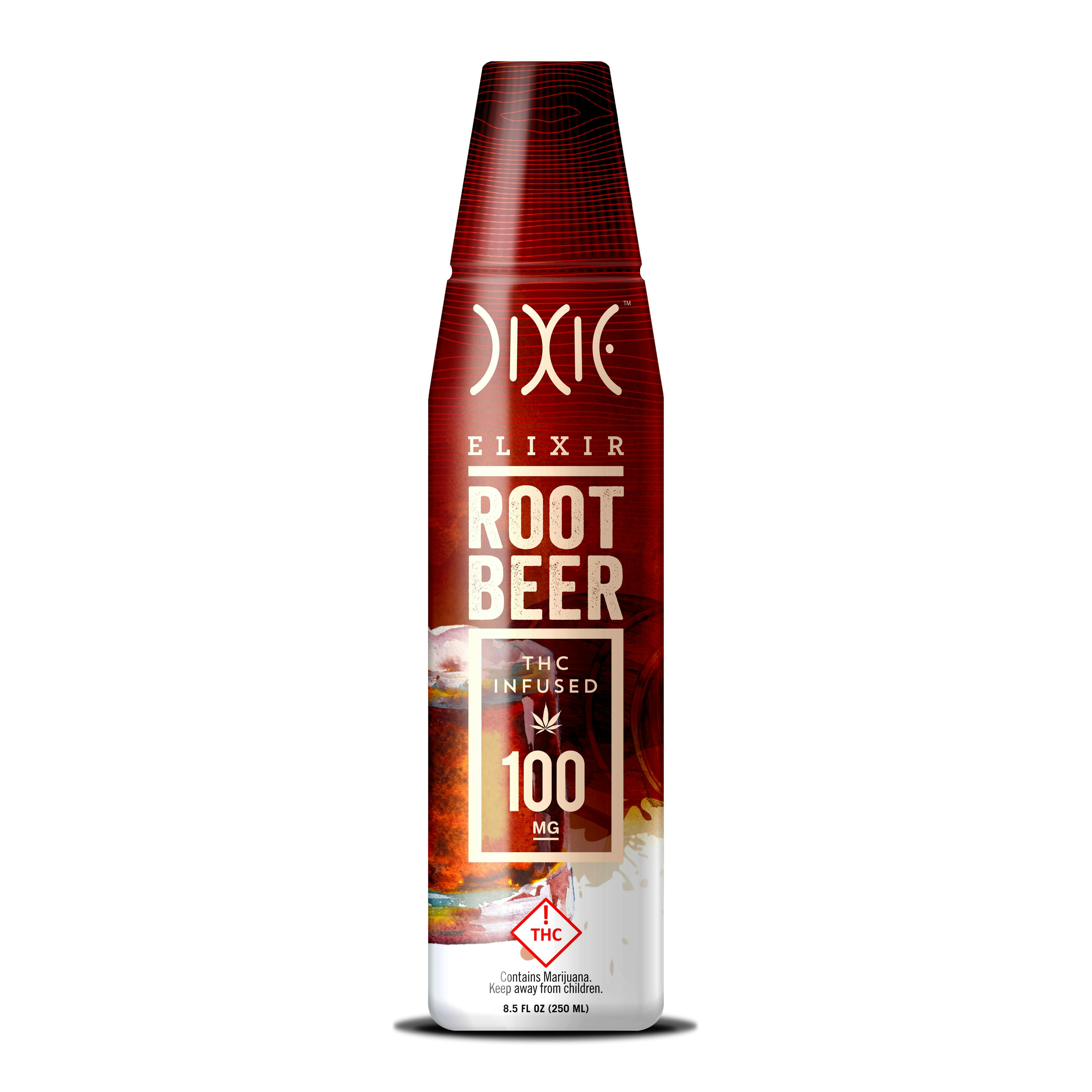 Dixie Brands Root Beer Elixir 100mg Leafly
